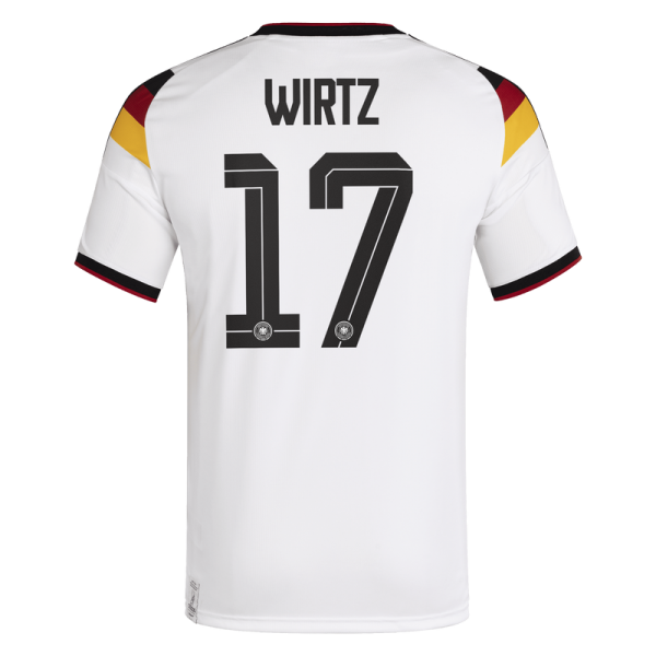 Florian Wirtz Germany National Team adidas 2026 Home Replica Jersey - White