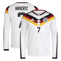 Kai Havertz Germany National Team adidas 2026 Home Replica Long Sleeve Jersey - White