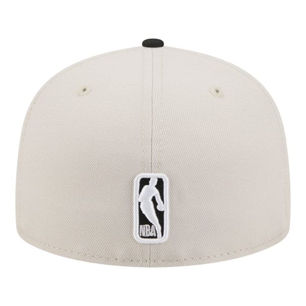 Бейсболка San Antonio Spurs New Era Tan/Black Localized City Icon 59FIFTY