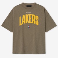 Футболка Unisex Los Angeles Lakers Fear of God x NBA Heather Gray 90s