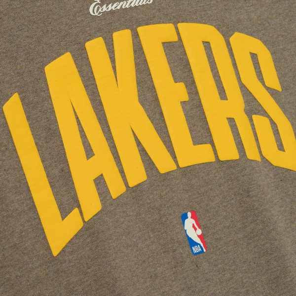 Футболка Unisex Los Angeles Lakers Fear of God x NBA Heather Gray 90s