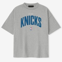 Unisex New York Knicks Fear of God x NBA Heather Gray 90s T-Shirt