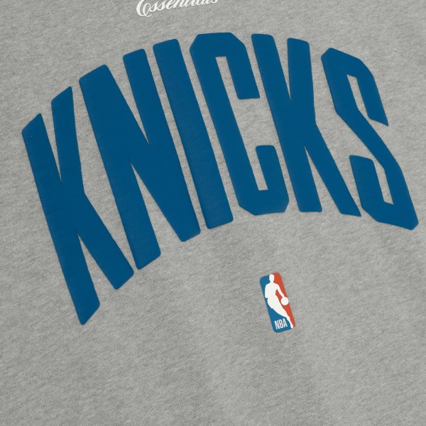 Unisex New York Knicks Fear of God x NBA Heather Gray 90s T-Shirt