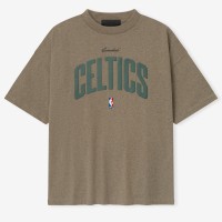 Unisex Boston Celtics Fear of God x NBA Heather Gray 90s T-Shirt