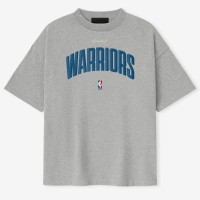 Unisex Golden State Warriors Fear of God x NBA Heather Gray 90s T-Shirt