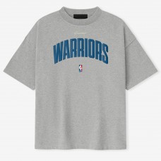 Unisex Golden State Warriors Fear of God x NBA Heather Gray 90s T-Shirt