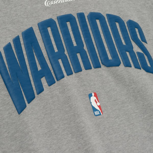 Unisex Golden State Warriors Fear of God x NBA Heather Gray 90s T-Shirt