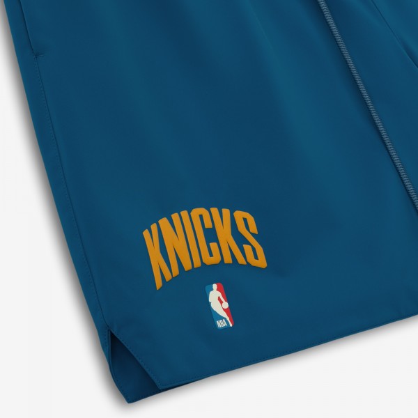 Unisex New York Knicks Fear of God x NBA Blue Classic Fit Shorts