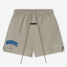 Unisex Golden State Warriors Fear of God x NBA Gray Classic Fit Shorts