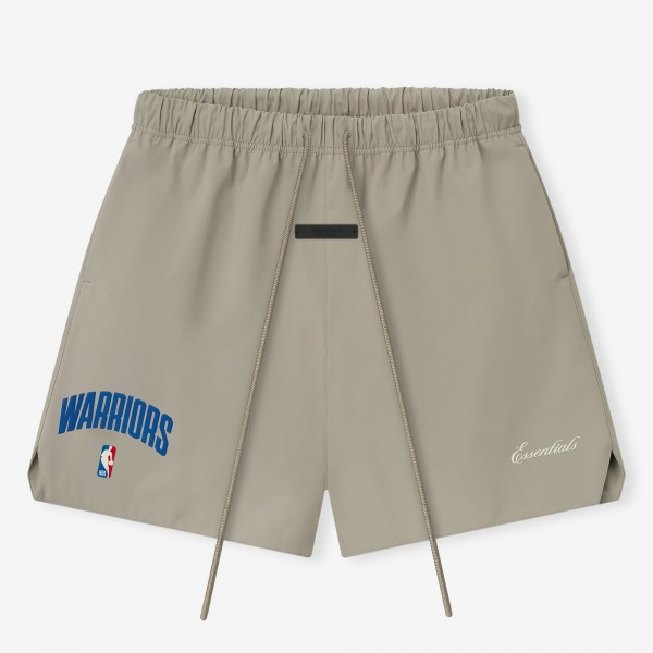 Unisex Golden State Warriors Fear of God x NBA Gray Classic Fit Shorts
