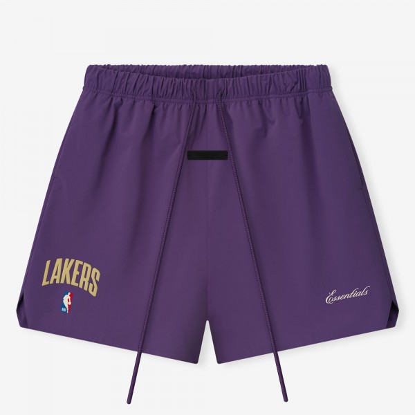 Шорты Unisex Los Angeles Lakers Fear of God x NBA Purple Classic Fit