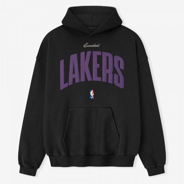 Толстовка Unisex Los Angeles Lakers Fear of God x NBA Black 90s