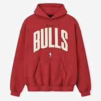 Толстовка Unisex Chicago Bulls Fear of God x NBA Red 90s