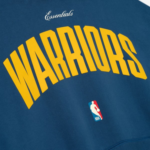 Unisex Golden State Warriors Fear of God x NBA Blue 90s Hoodie