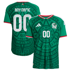 Именная джерси Mexico National Team adidas 2026 Home Authentic - Green