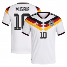 Джерси Jamal Musiala Germany National Team adidas 2026 Home Authentic - White