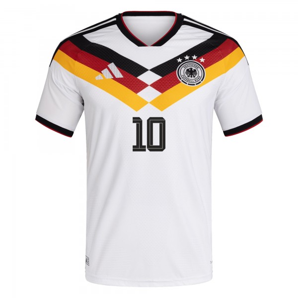 Джерси Jamal Musiala Germany National Team adidas 2026 Home Authentic - White