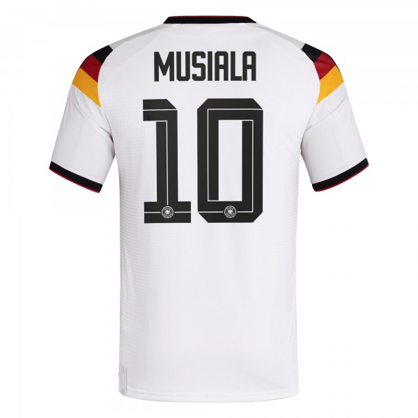 Джерси Jamal Musiala Germany National Team adidas 2026 Home Authentic - White