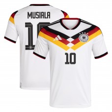 Jamal Musiala Germany National Team adidas 2026 Home Replica Jersey - White