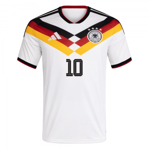 Jamal Musiala Germany National Team adidas 2026 Home Replica Jersey - White