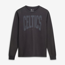 Футболка с длинным рукавом Boston Celtics Nike 2026 Standard Issue Travel - Charcoal