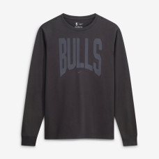 Футболка с длинным рукавом Chicago Bulls Nike 2026 Standard Issue Travel - Charcoal