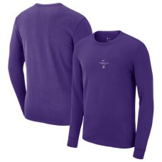 Футболка с длинным рукавом Los Angeles Lakers Nike 2026 Standard Issue Practice - Purple
