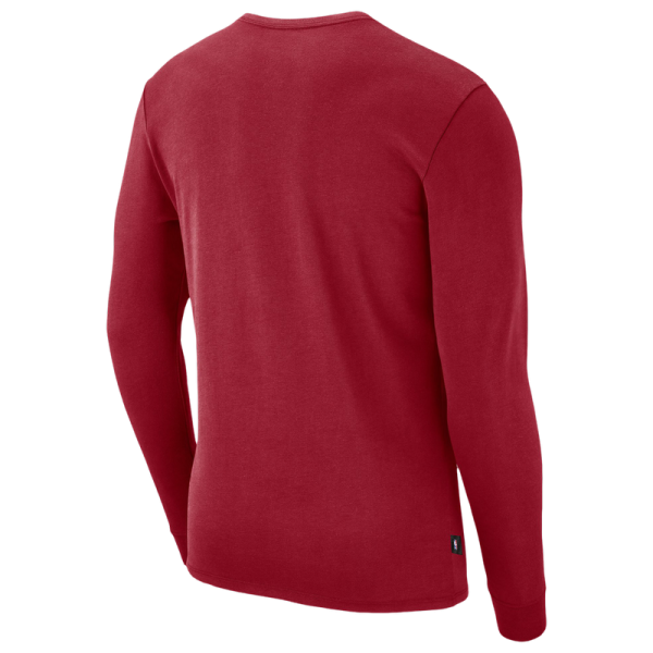 Футболка с длинным рукавом Miami Heat Nike 2026 Standard Issue Practice - Red
