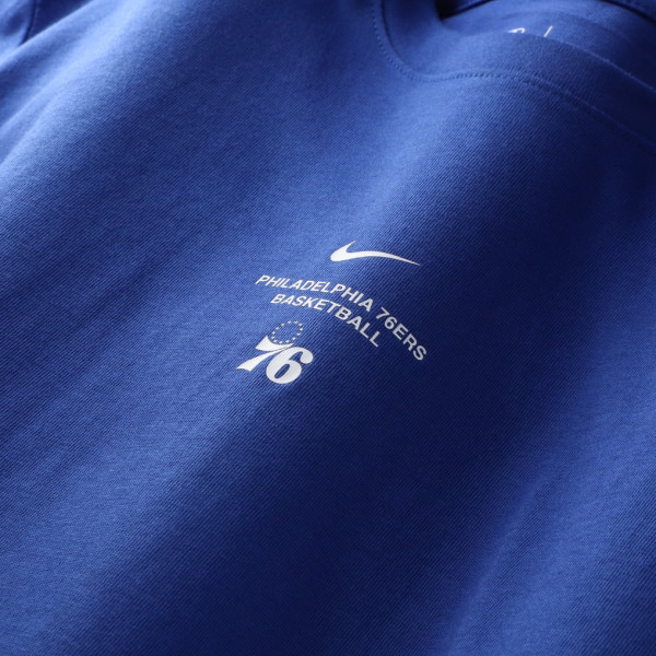 Футболка с длинным рукавом Philadelphia 76ers Nike Royal 2026/27 Standard Issue Practice