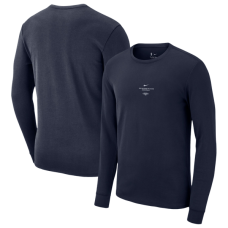 Футболка с длинным рукавом New Orleans Pelicans Nike 2026 Standard Issue Practice - Navy