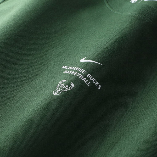 Футболка Milwaukee Bucks Nike 2026 Standard Issue Practice - Hunter Green