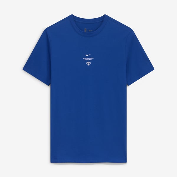 Футболка New York Knicks Nike 2026 Standard Issue Practice - Blue