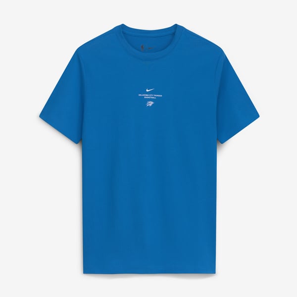 Футболка Oklahoma City Thunder Nike 2026 Standard Issue Practice - Blue