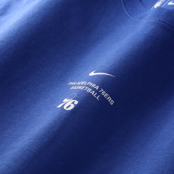 Футболка Philadelphia 76ers Nike Royal 2026/27 Standard Issue Practice