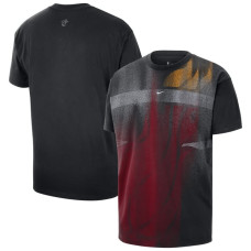Футболка Miami Heat Nike 2026 Standard Issue Practice Icon - Black