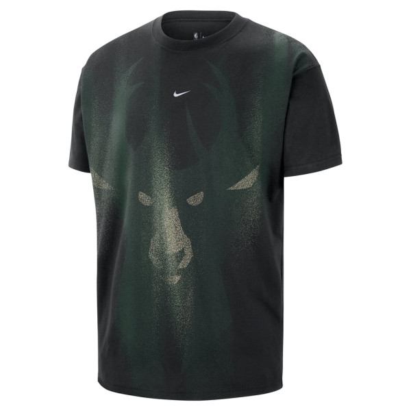 Футболка Milwaukee Bucks Nike 2026 Standard Issue Practice Icon - Black