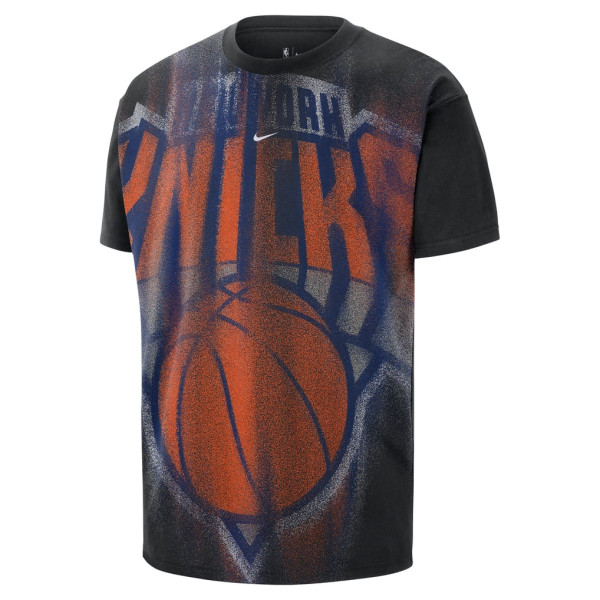 Футболка New York Knicks Nike 2026 Standard Issue Practice Icon - Black