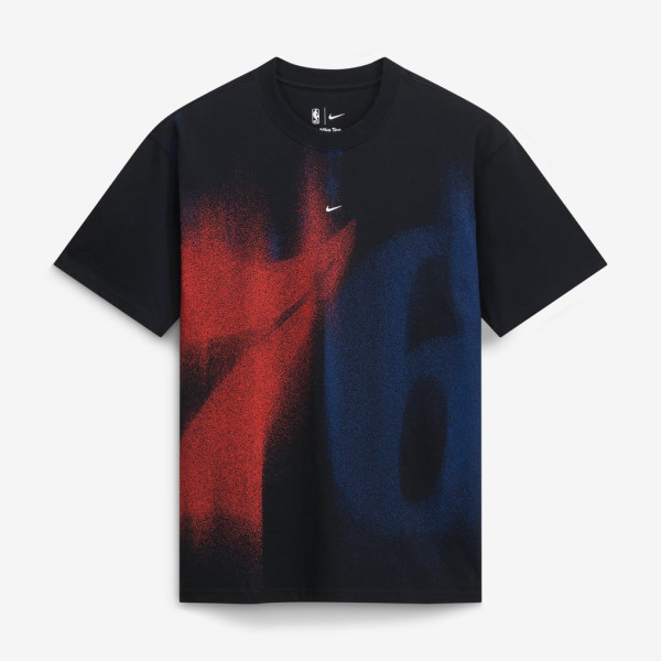 Футболка Philadelphia 76ers Nike Black 2026/27 Standard Issue Practice Icon