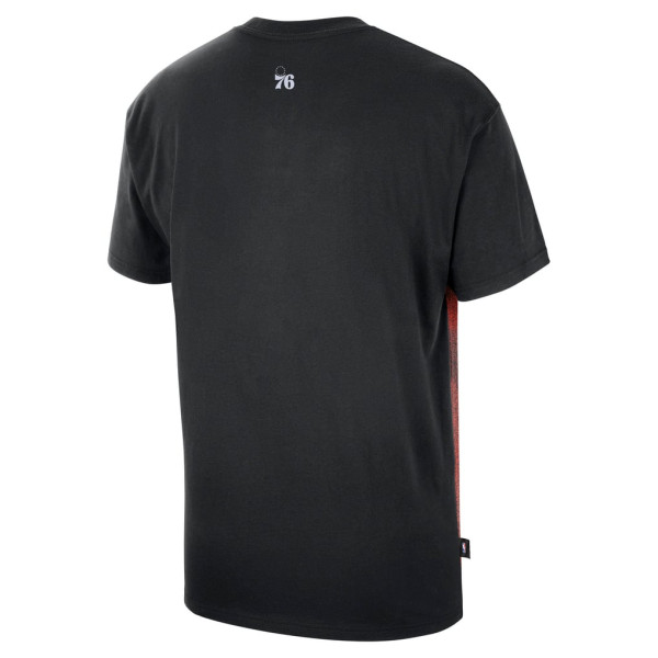Футболка Philadelphia 76ers Nike Black 2026/27 Standard Issue Practice Icon