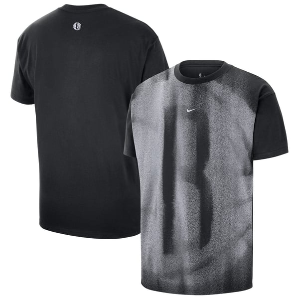 Футболка Brooklyn Nets Nike Black 2026 Standard Issue Practice Icon