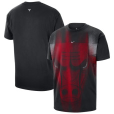 Футболка Chicago Bulls Nike 2026 Standard Issue Practice Icon - Black