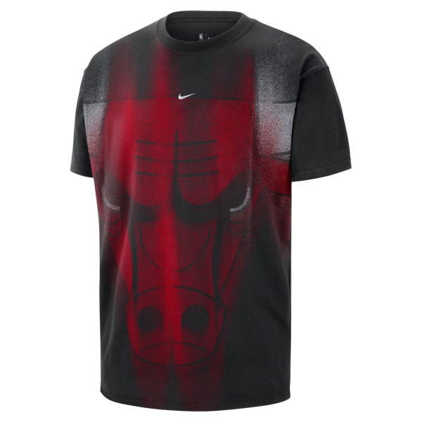 Футболка Chicago Bulls Nike 2026 Standard Issue Practice Icon - Black