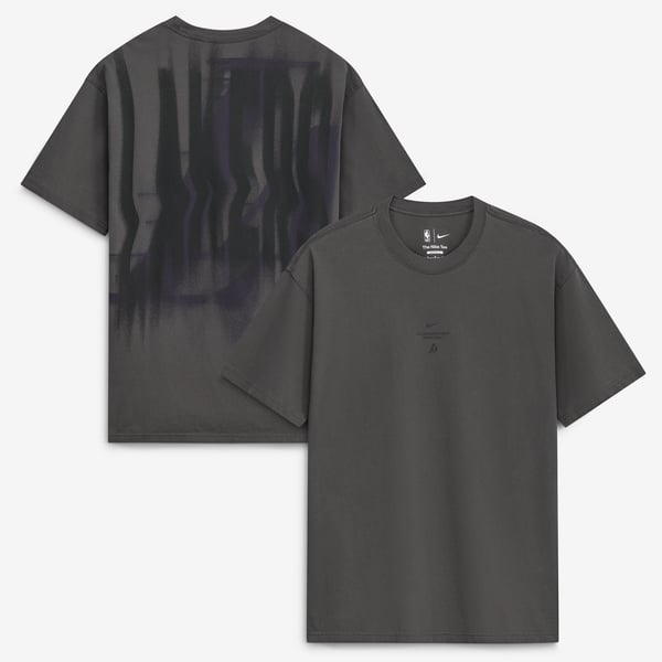 Футболка Los Angeles Lakers Nike 2026 Standard Issue Pre-Game Max 90 - Charcoal