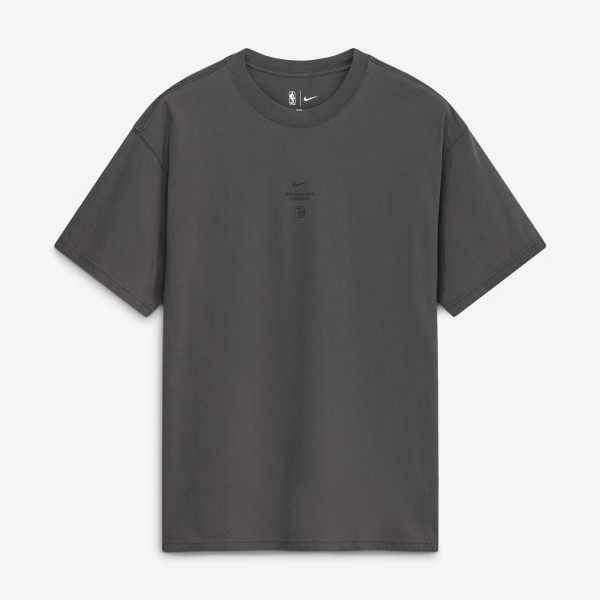 Футболка Brooklyn Nets Nike Charcoal 2026 Standard Issue Pre-Game Max 90