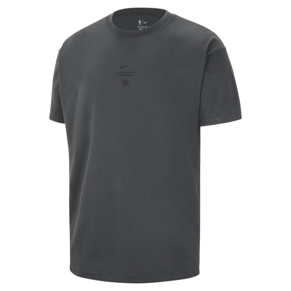 Футболка Brooklyn Nets Nike Charcoal 2026 Standard Issue Pre-Game Max 90