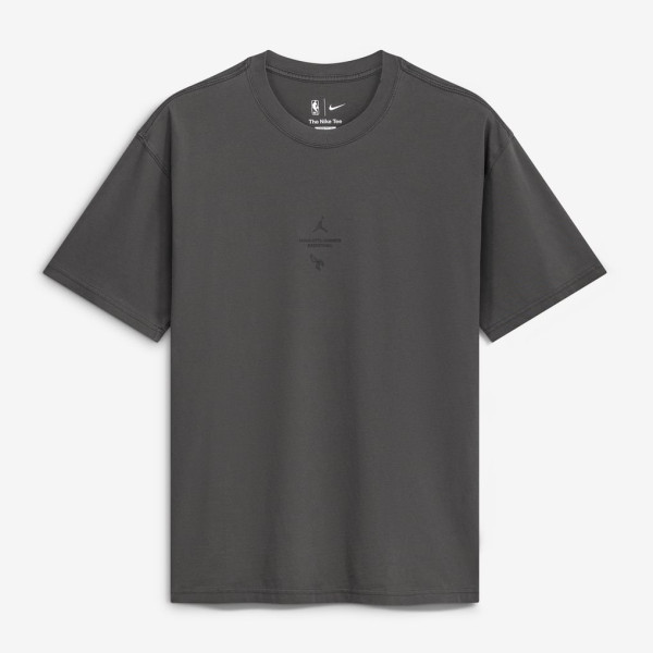 Футболка Charlotte Hornets Jordan Brand 2026 Standard Issue Pre-Game Max 90 - Charcoal