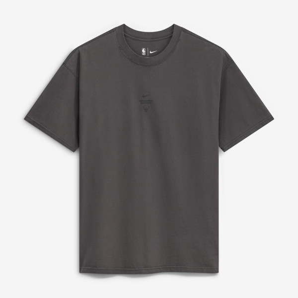 Футболка Chicago Bulls Nike 2026 Standard Issue Pre-Game Max 90 - Charcoal