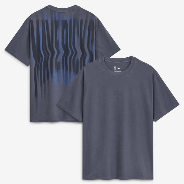 Футболка Dallas Mavericks Nike 2026 Standard Issue Pre-Game Max 90 - Navy