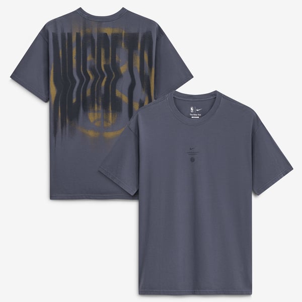 Футболка Denver Nuggets Nike 2026 Standard Issue Pre-Game Max 90 - Navy