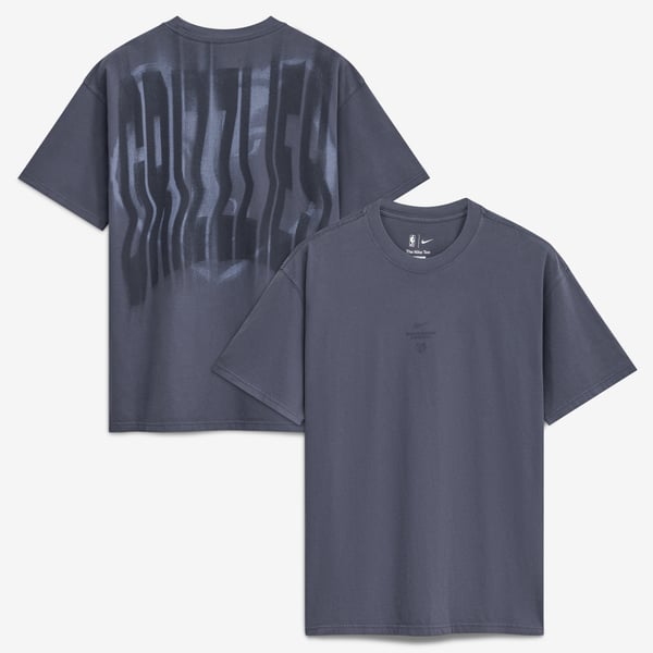Футболка Memphis Grizzlies Nike 2026 Standard Issue Pre-Game Max 90 - Navy